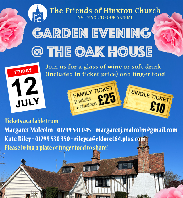 HinxtonGardenEvening